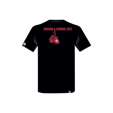 camiseta con guantes de boxeo formando un corazon el bronx