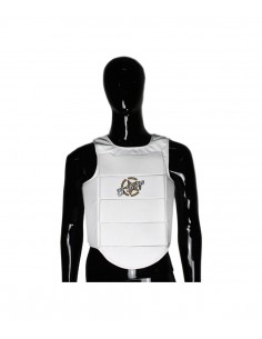 protector de pecho para artes marciales permite libre movimiento de el bronx