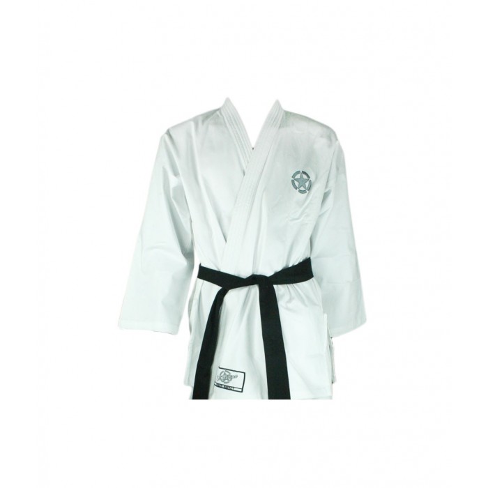 chaqueta de karate de color blanco de el bronx