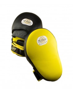 manopla de entrenamiento grande, color amarillo