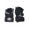 guantes par fitness, color gris y negro