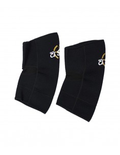 coderas de neopreno, color negro