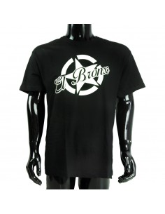 camiseta big star el bronx niños negro blanco