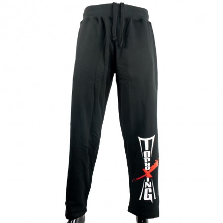 pantalon chandal clasico en color negro top boxing