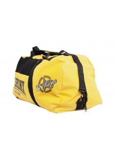 bolsa de deporte de nylon, color amarillo y negro 2