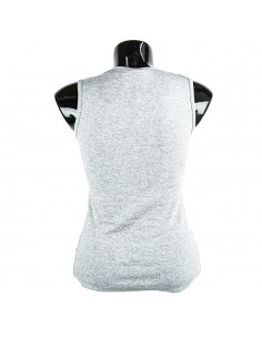 camiseta de mujer fitness gris el bronx 2