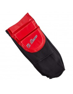 espinilleras tubulares w8 rojas 2