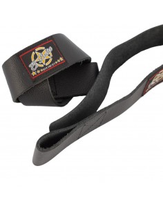 tiras de cuero, color negro 2