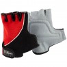 guantes para fitness, color rojo y negro