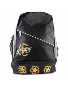 mochila resistente e impermeable, color negro