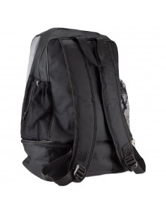 mochila resistente e impermeable, color negro 2