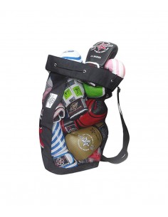 bolsa de rejilla color negro