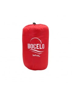 saco de dormir rojo