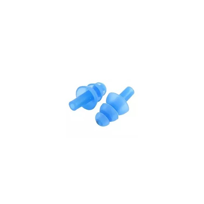 juego tapones oídos de silicona azul