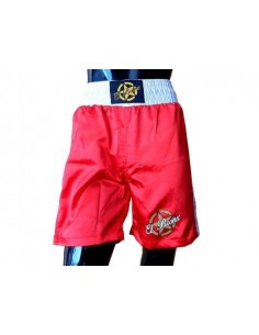 pantalón boxeo infantil profesional rojo