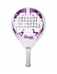 pala de pádel en juniors en blanco