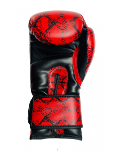 guante de velcro infantil coleccion snake rojo del bronx 2