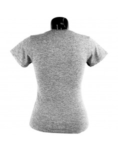 camiseta fitness de mujer pitbull  color gris el bronx 2