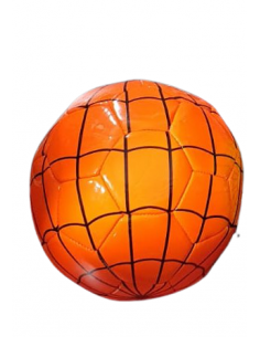 balon de futboll color  naranja spider