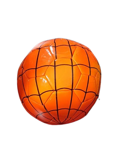 balon de futboll color  naranja spider