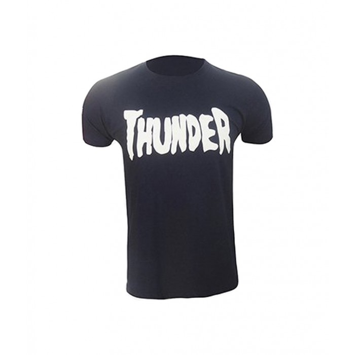 camiseta de algodon de hombre thunder el bronx en color azul oscuro