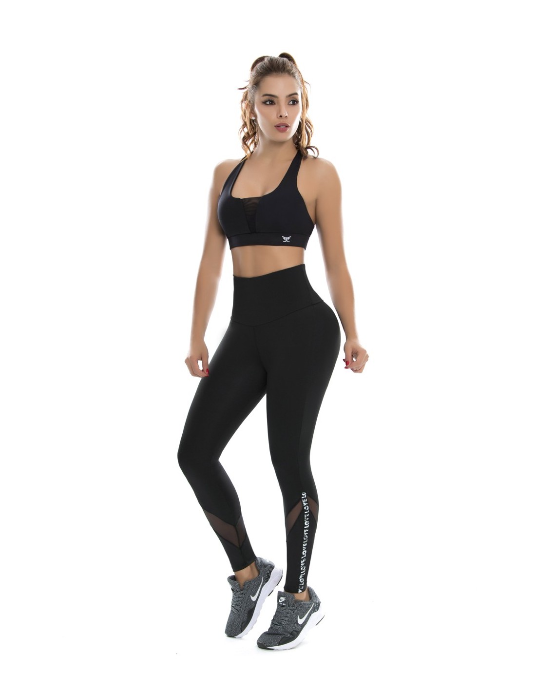 top + leggings para fitness