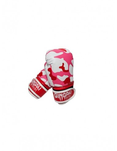 GUANTES DE VELCRO PU PINK CAMOUFLAGE  RS