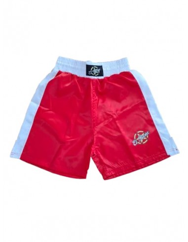 PRO5111-PANTALON DE BOXEO ROJO