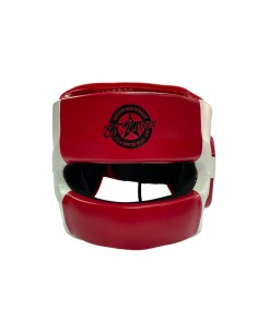 CASCO DE BARRA RED/WHITE